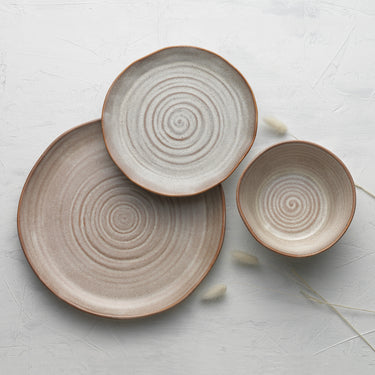 12 Piece Barley Ecology Ottawa Stoneware Dinner Set